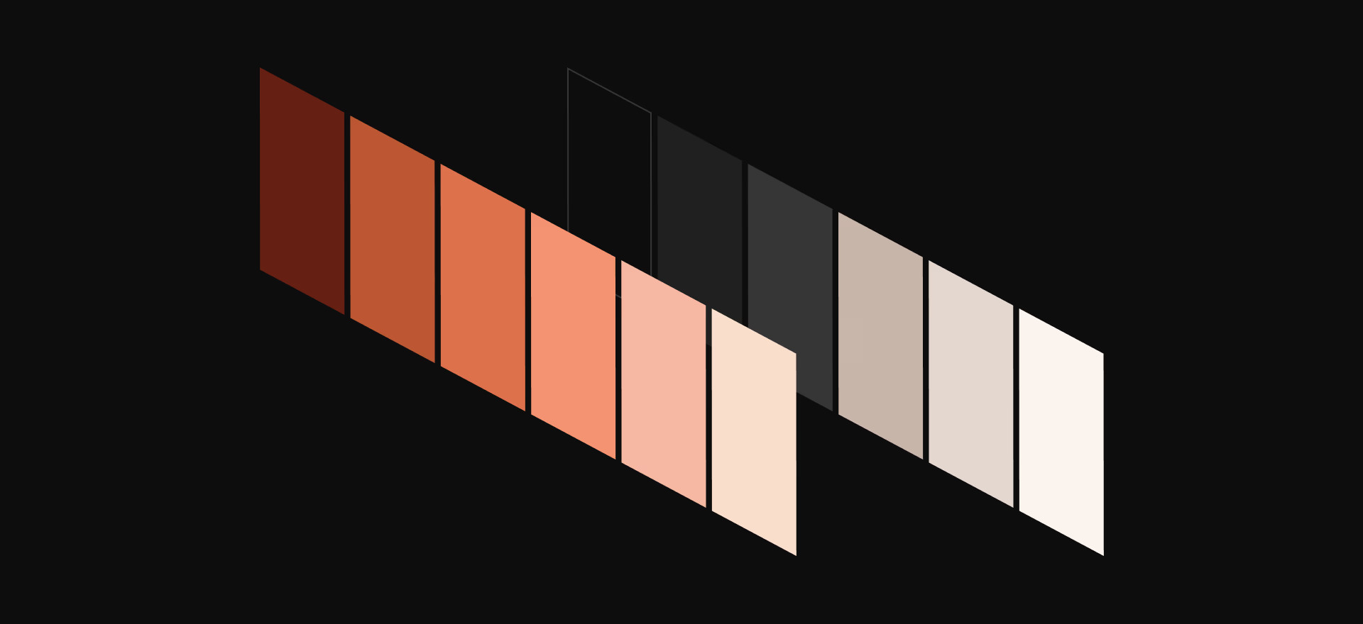 Paperlane color palette