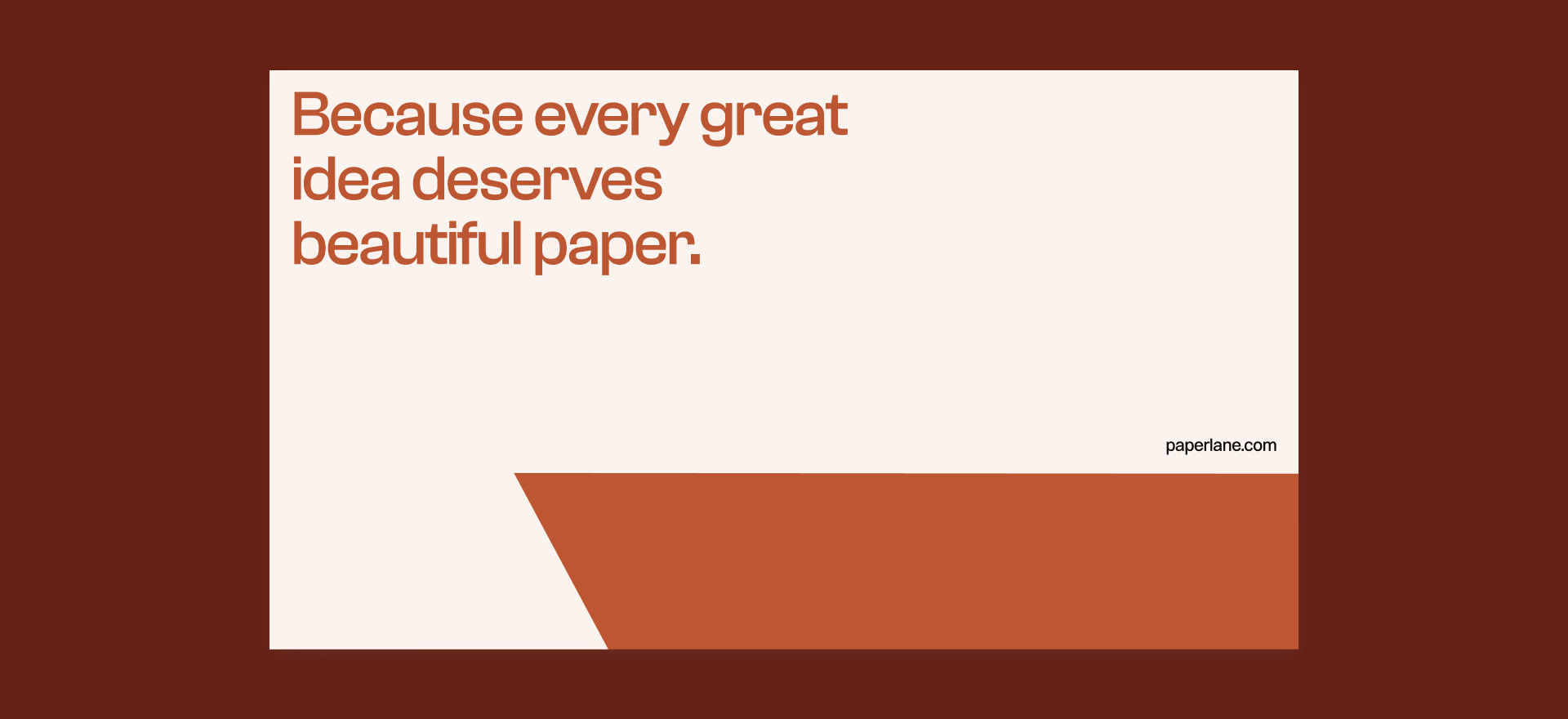 Paperlane campaign
