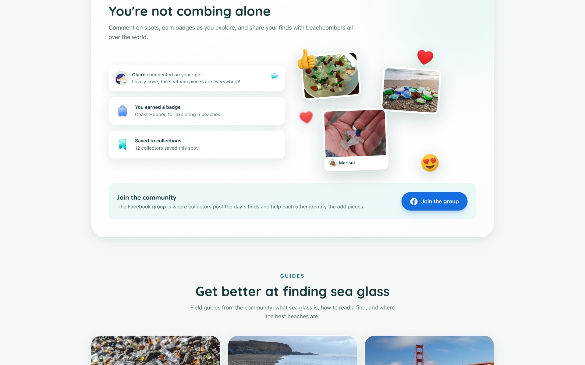 Community features